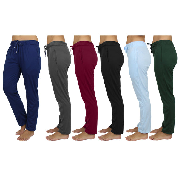 5-Pack: Assorted Women's Classic Lounge Pants Women's Loungewear - DailySale
