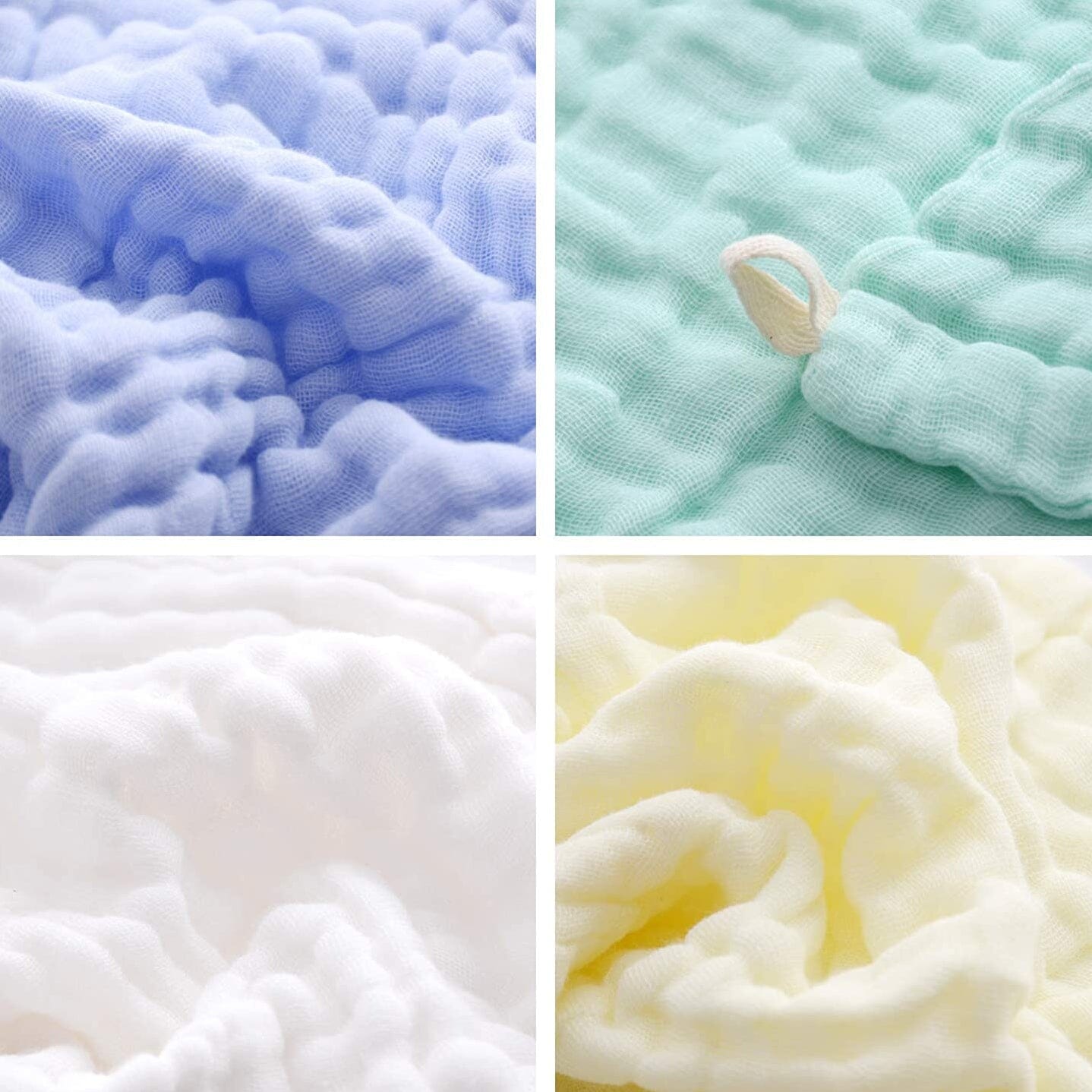 5-Pack: Baby Washcloths Baby - DailySale