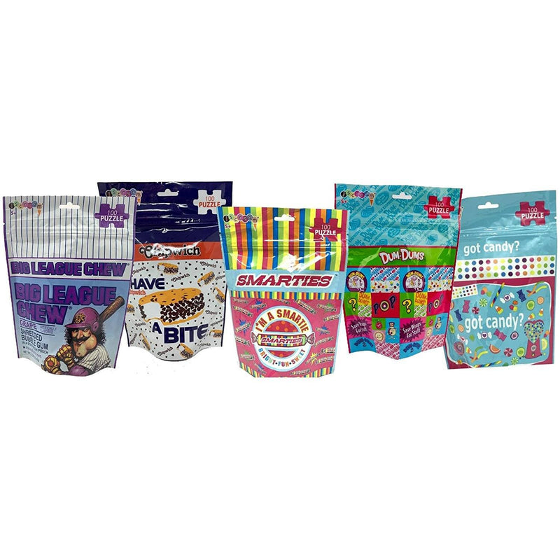 5-Pack: Candy Ice Cream Themed Jigsaw Puzzles Toys & Hobbies - DailySale