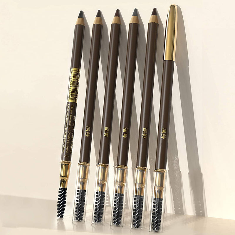 5-Pack: Eyebrow Pencil Longlasting Waterproof Durable Liner Beauty & Personal Care - DailySale
