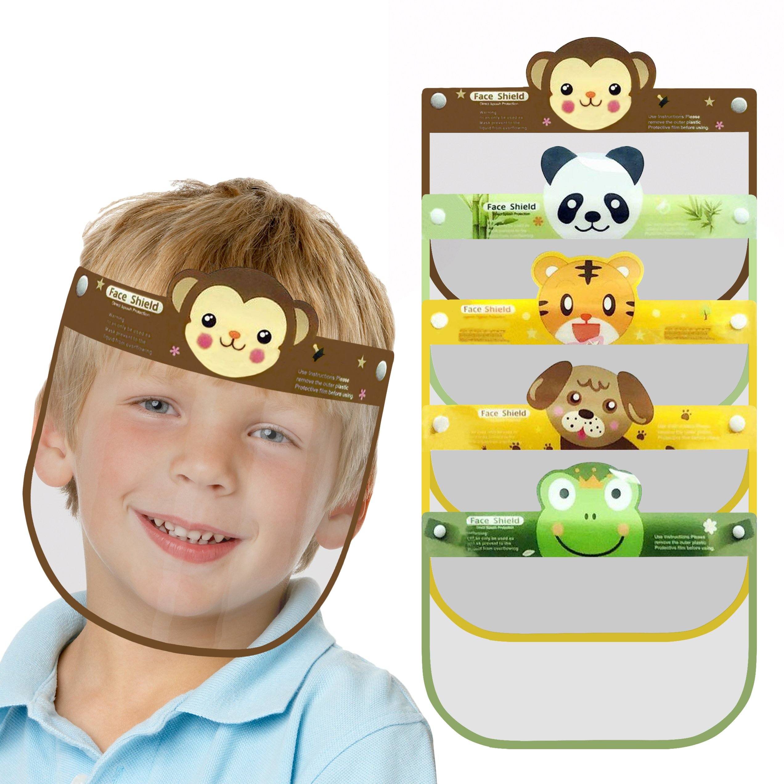 5-Pack: Kids Face Shield Face Masks & PPE Boys - DailySale