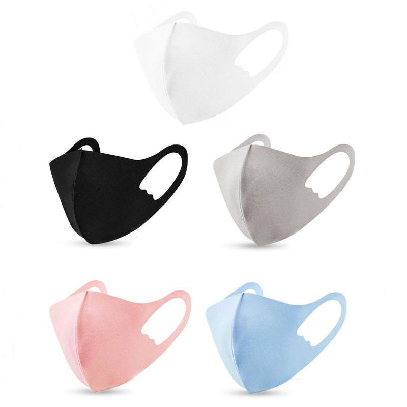 5-Pack: Kids Reusable Fitted Face Mask Face Masks & PPE - DailySale