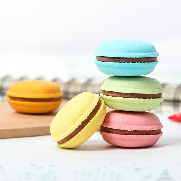 5-Pack: Macaron Erasers Art & Craft Supplies - DailySale