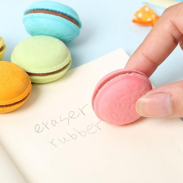 5-Pack: Macaron Erasers Art & Craft Supplies - DailySale