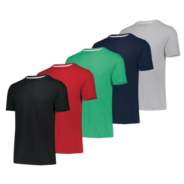 5-Pack: Men's Moisture-Wicking Active Athletic Performance Tees Men's Tops Assorted S - DailySale