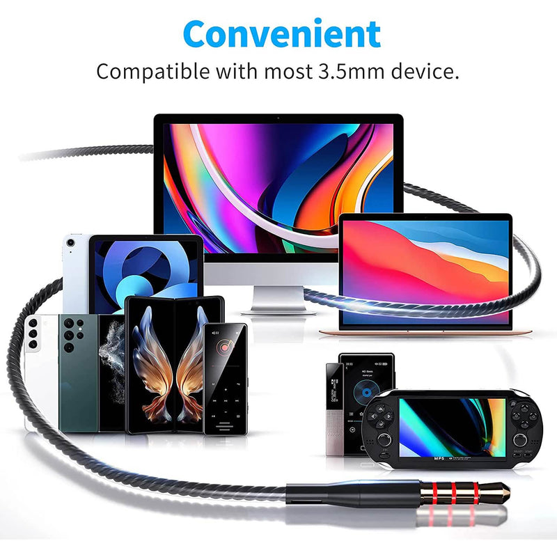 5-Pack: Microphone Wired Earbuds Isolating In-Ear Headphones Headphones - DailySale