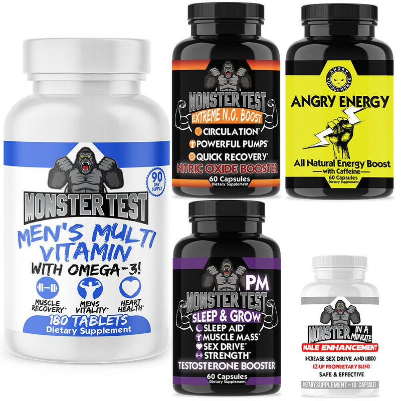 5-Pack: Monster Multivitamin Collection Wellness & Fitness - DailySale