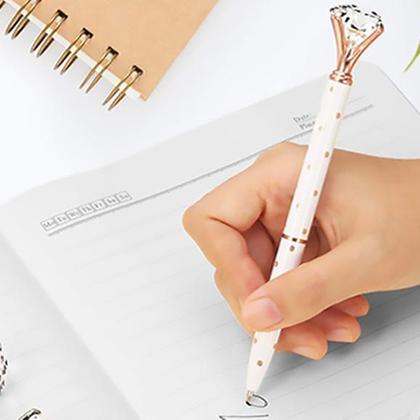 5-Pack: Multi-Color Diamond Ballpoint Pens Home Essentials - DailySale