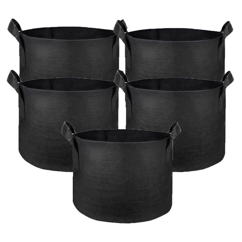 5-Pack: Plant Grow Bags Garden & Patio 3 Gallons - DailySale