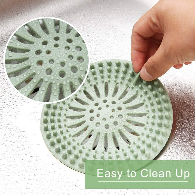 5-Pack: Silicone Hair Stopper Bath - DailySale