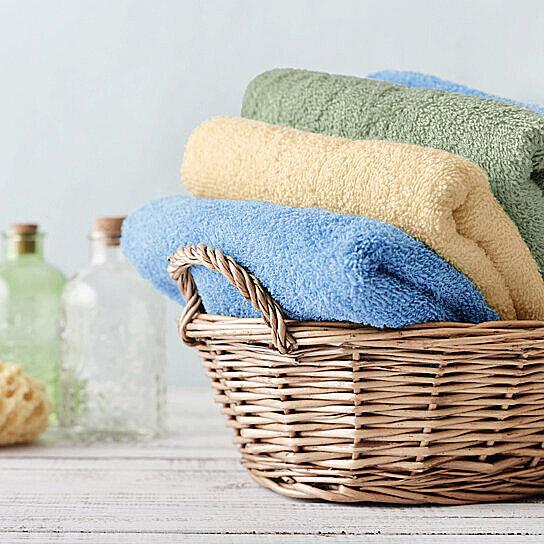 5-Pack: Super Absorbent 100% Cotton Bath Towels Bath - DailySale