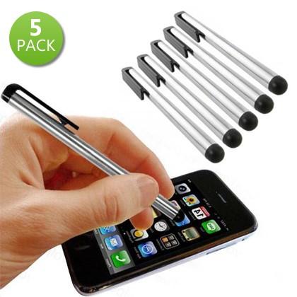 5-Pack: Touchscreen Stylus Pen for iPad and iPhone Phones & Accessories Assorted - DailySale