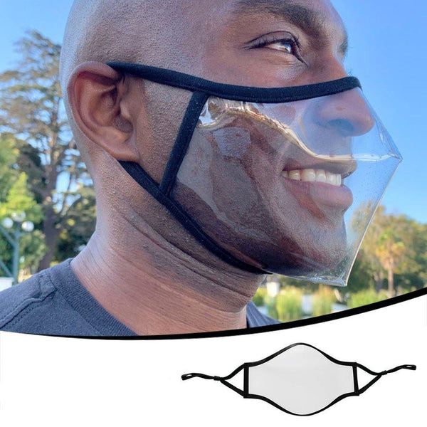 5-Pack: Transparent Face Masks Face Masks & PPE - DailySale