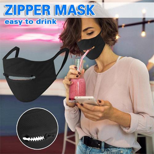 5-Pack: Washable Zipper Mask Face Masks & PPE - DailySale