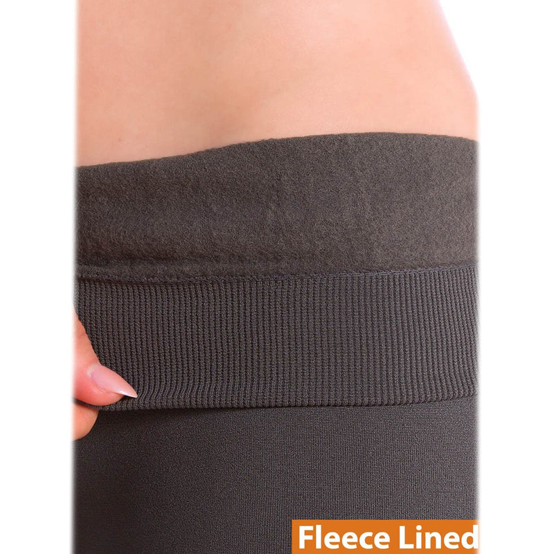 5-Pack: Women's Premium Fleece-Lined Leggings Women's Clothing - DailySale