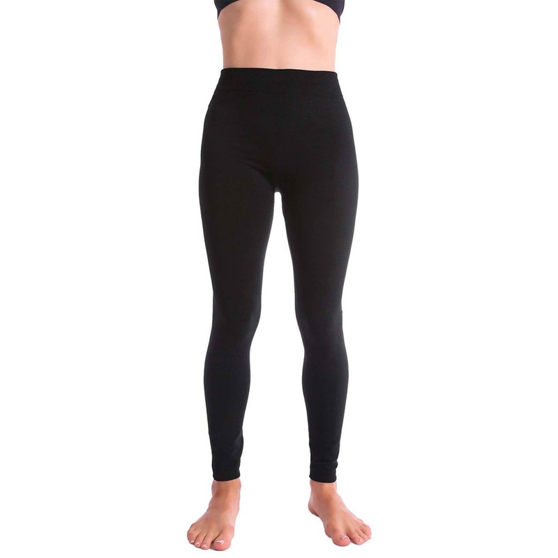 5-Pack: Women's Premium Fleece-Lined Leggings Women's Clothing - DailySale