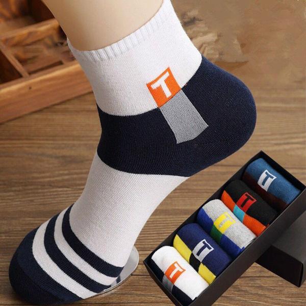 5-Pair: Men's Sports And Leisure Tube Socks Men's Shoes & Accessories T-5 Pairs - DailySale