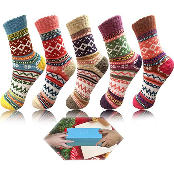 5-Pairs: Women's Winter Socks Women's Shoes & Accessories - DailySale