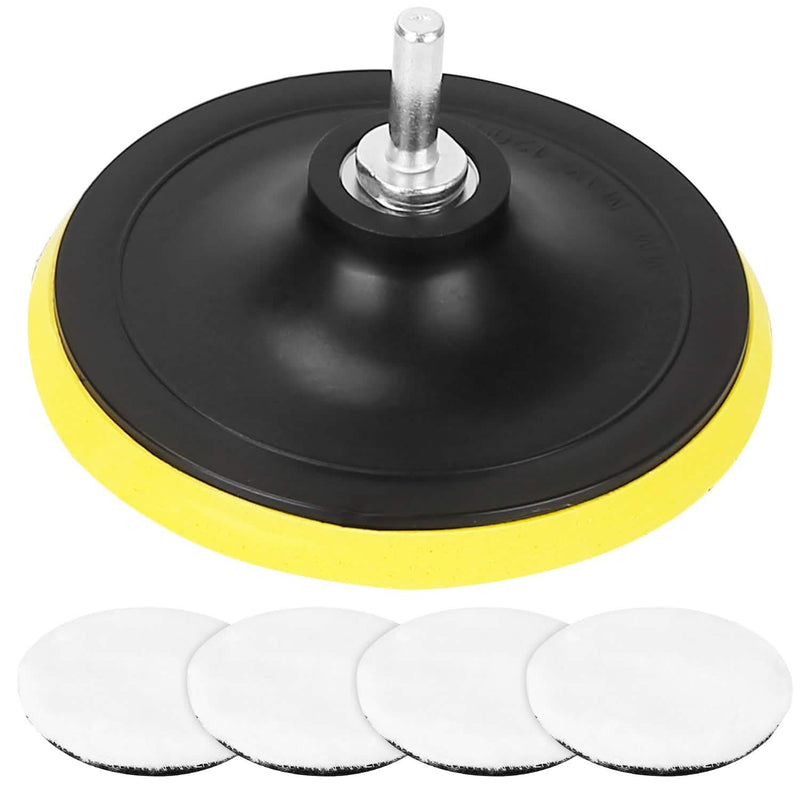 5-Piece: 6" Buffing Polishing Pads Automotive - DailySale