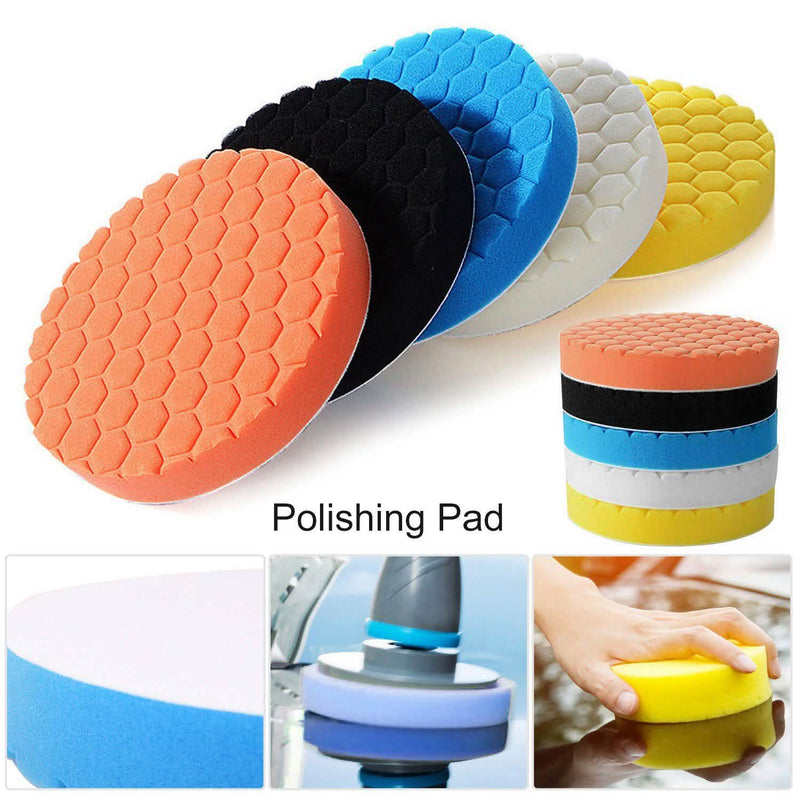 5-Piece: Car Polishing Sponge Pads Automotive - DailySale