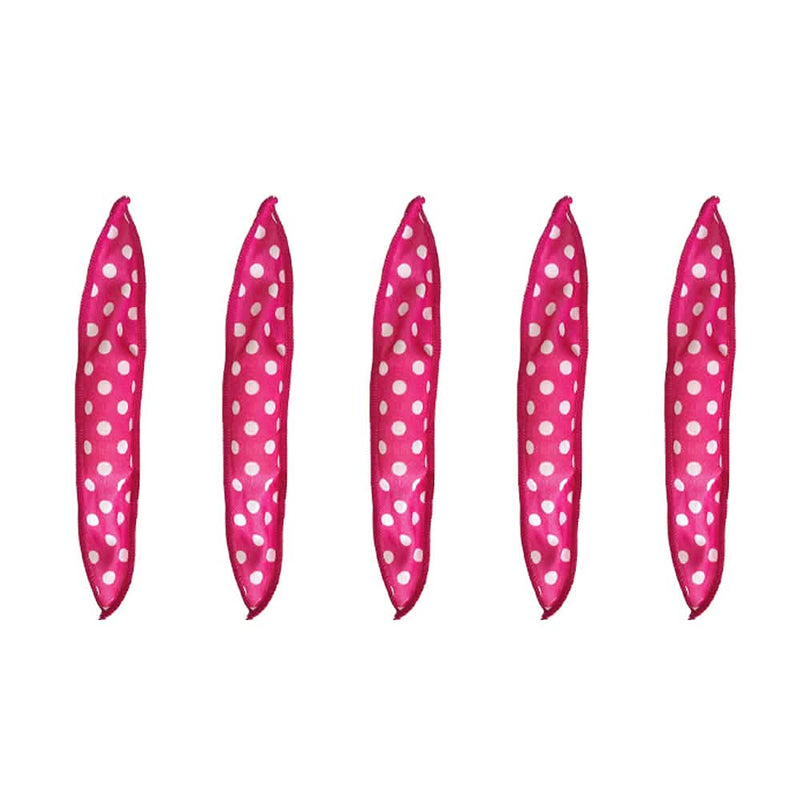 5-Piece: Hair Twist Curler Set Beauty & Personal Care Pink - DailySale