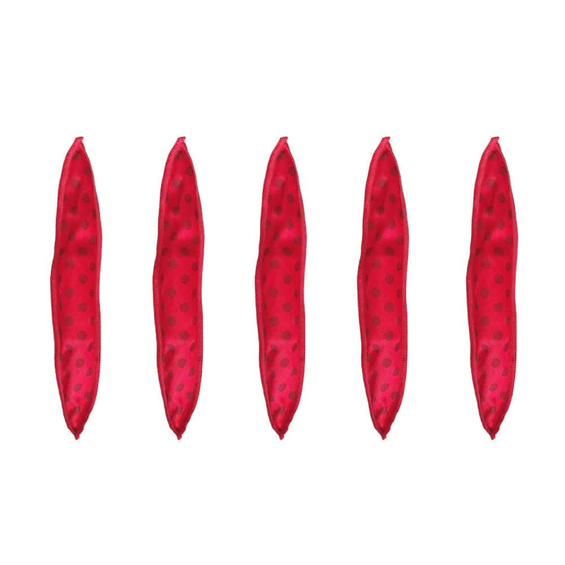 5-Piece: Hair Twist Curler Set Beauty & Personal Care Red - DailySale