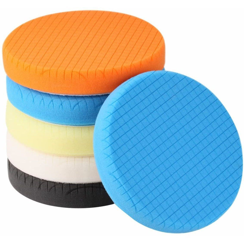 5-Pieces: Buffing Polishing Sponge Pads for Car Automotive - DailySale