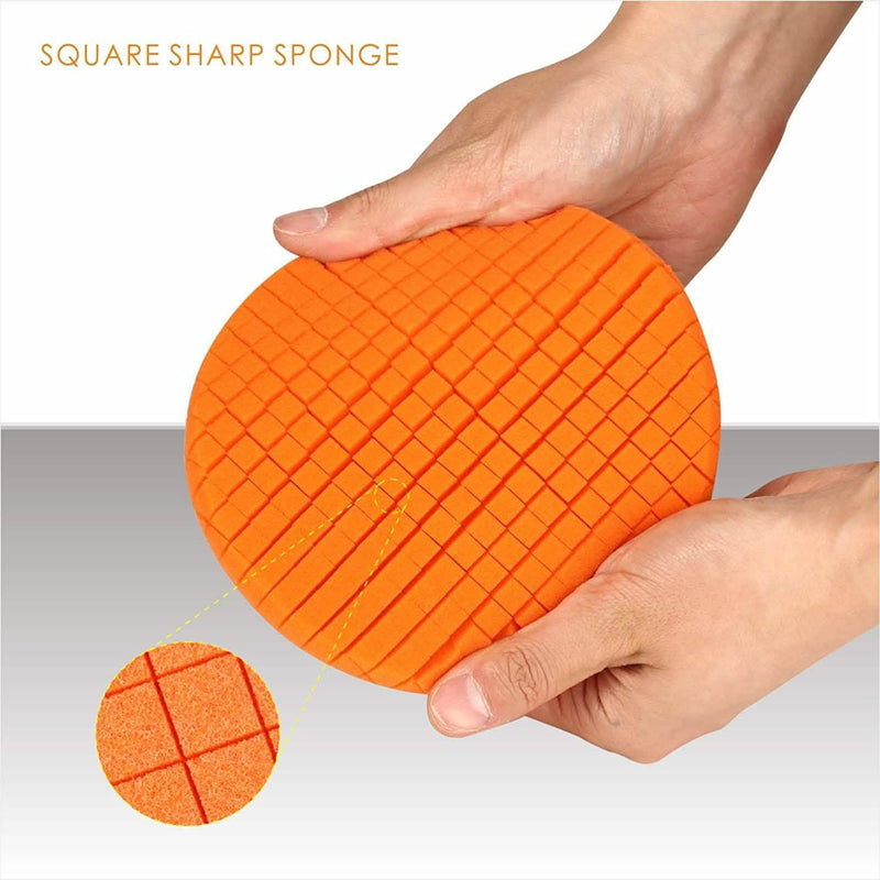 5-Pieces: Buffing Polishing Sponge Pads for Car Automotive - DailySale