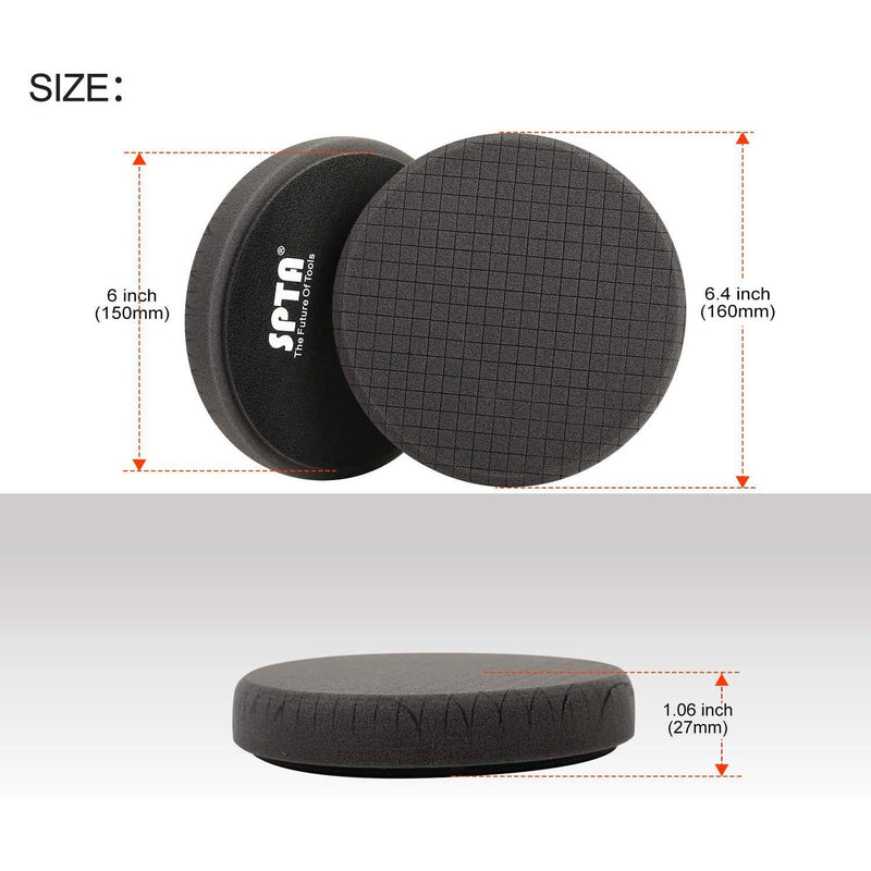 5-Pieces: Buffing Polishing Sponge Pads for Car Automotive - DailySale