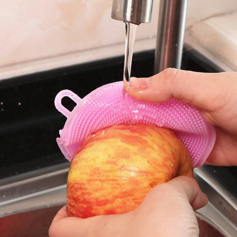 5-Pieces: Kitchen Cleaning Silicone Scrubber Kitchen & Dining - DailySale