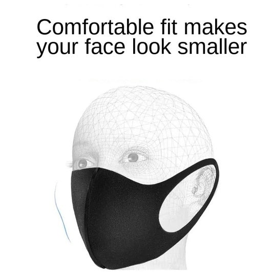50-Pack: Reusable Double Layer Dustproof Sponge Mouth Mask Face Masks & PPE - DailySale