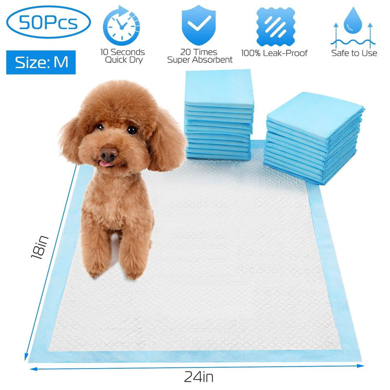 50-Piece: Dog Training Pads Pet Supplies - DailySale