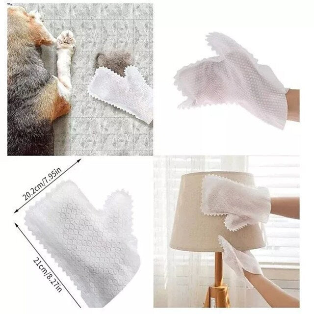 50-Pieces: Dust Cleaning Gloves Eco-friendly Disposable Gloves Everything Else - DailySale