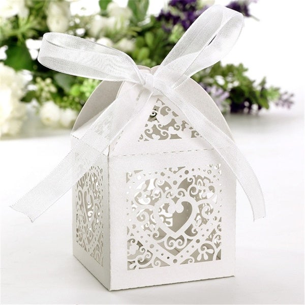 50-Pieces: Wedding Engagement Boxes Art & Craft Supplies - DailySale