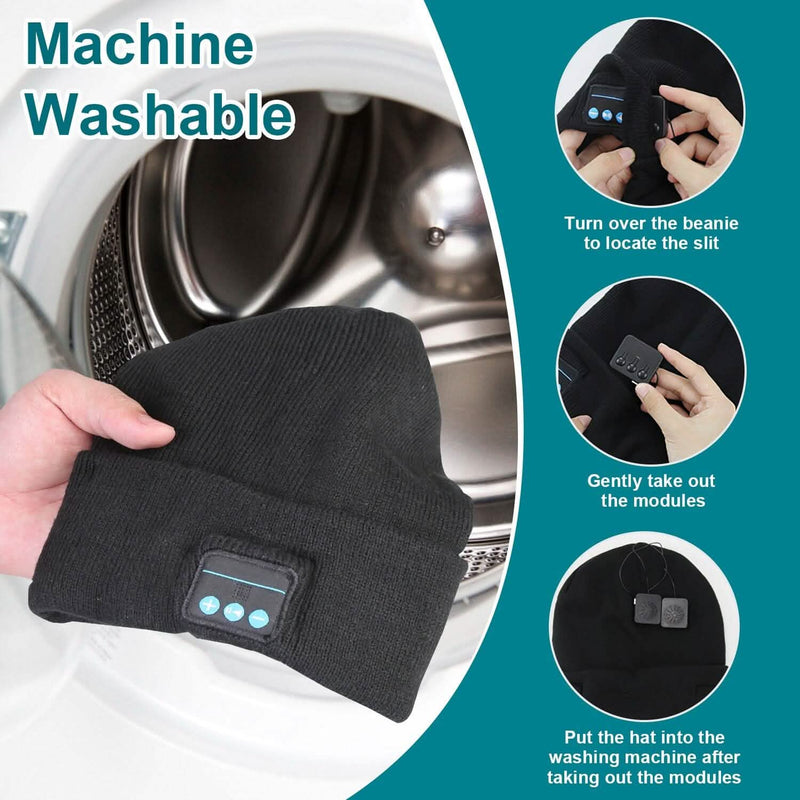 5.0 Wireless Beanie Hat with 3 Lighting Modes Women's Shoes & Accessories - DailySale