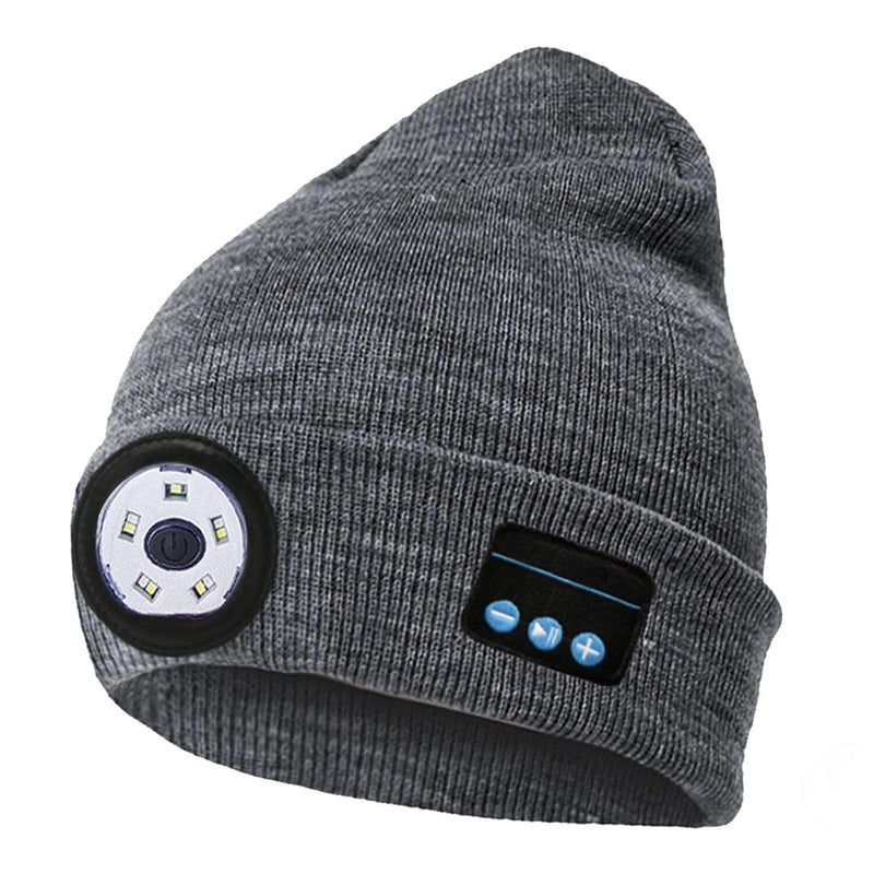 5.0 Wireless Beanie Hat with 3 Lighting Modes