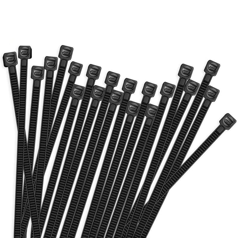 500-Piece: Black Nylon Cable Ties Everything Else - DailySale