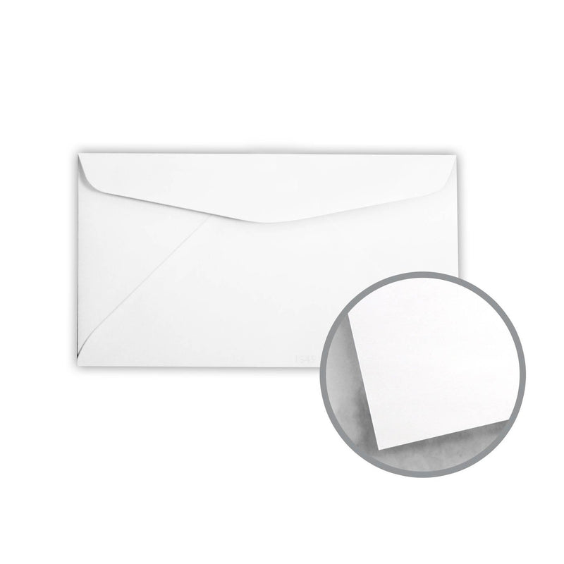 500 Pieces: Printmaster White Envelopes - No. 6 3/4 Regular Everything Else - DailySale