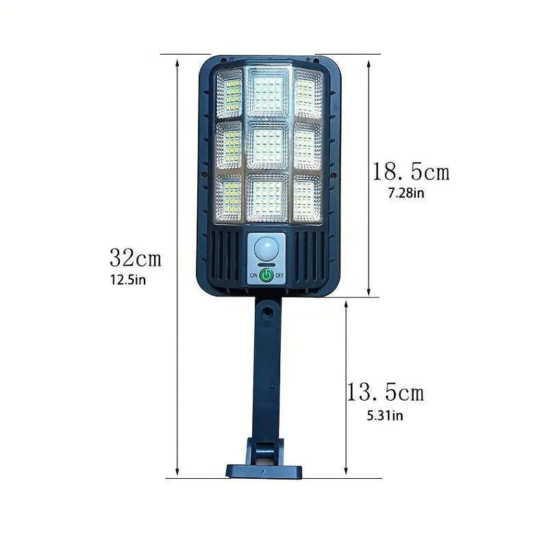 , 5000LM Solar Flood Light Dusk To Dawn, Solar Powered Outdoor Lights With Security Motion Sensor Outdoor Lighting - DailySale