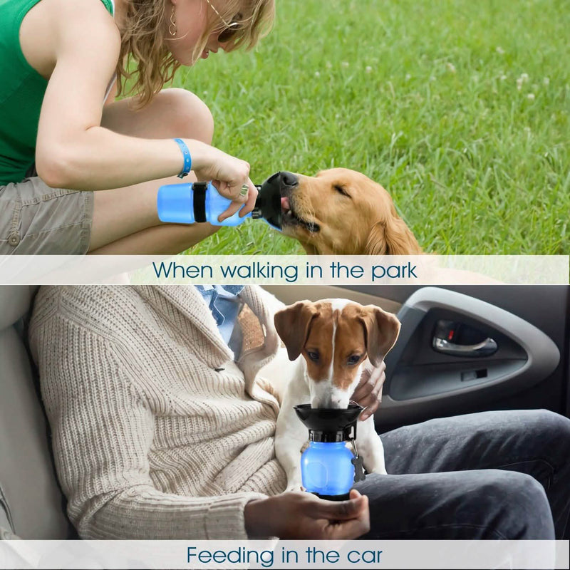500ml Pet Water Bottle Portable Water Cup Pet Supplies - DailySale