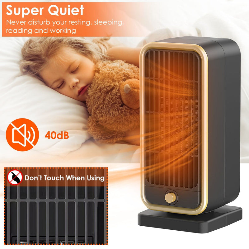 500W Portable Electric Heater Household Appliances - DailySale