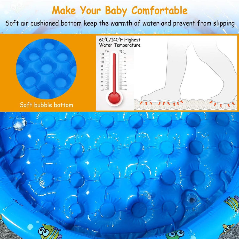 51x13" Inflatable Swimming Pool Sports & Outdoors - DailySale