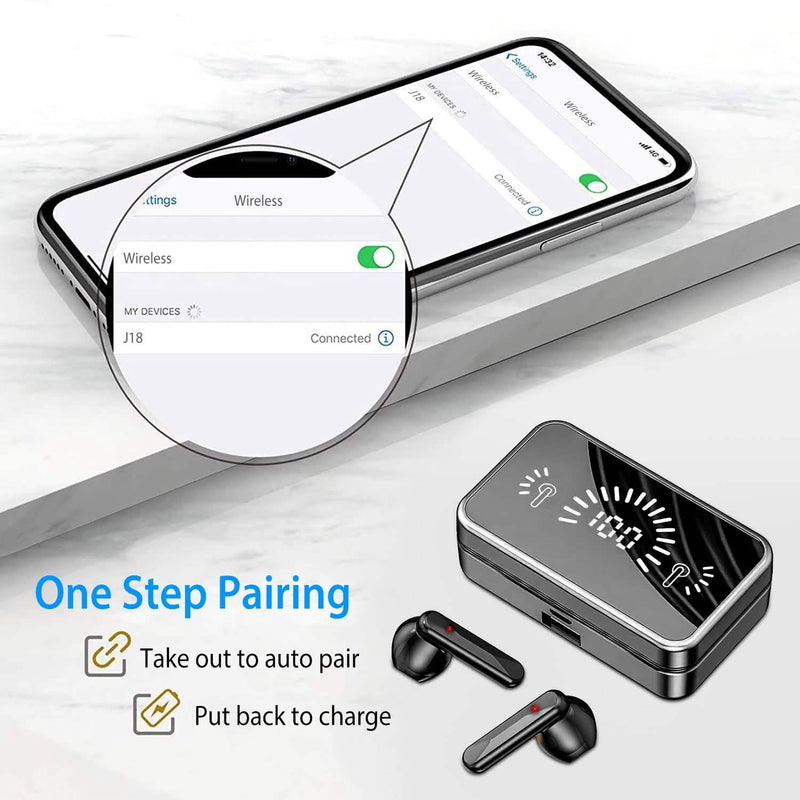 5.3 TWS Wireless Earbuds Touch Control Headphone Headphones - DailySale