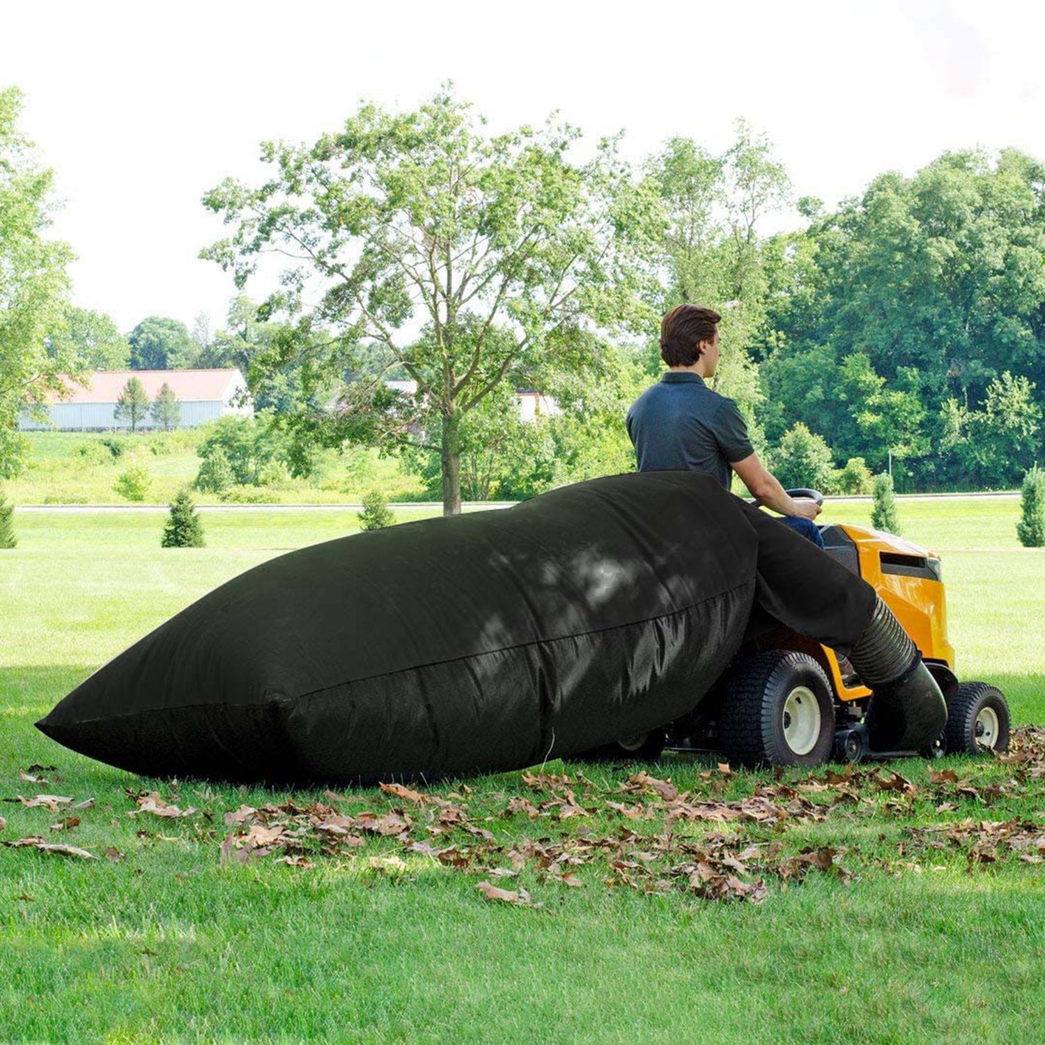 54 Cubic Lawn Tractor Leaf Bag Garden & Patio - DailySale