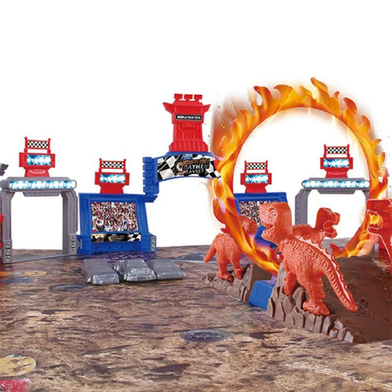 54-Piece: Monster Truck Mayhem Friction Play Set - 2-Pack Ford Toys & Hobbies - DailySale