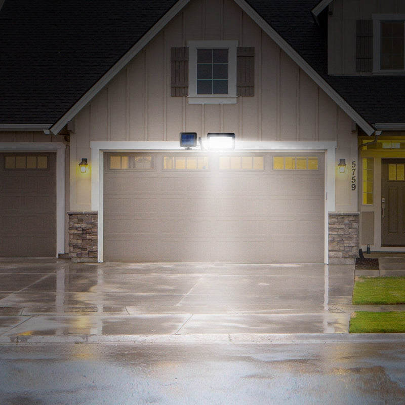 56 LEDs Outdoor Solar Security Flood Light Outdoor Lighting - DailySale