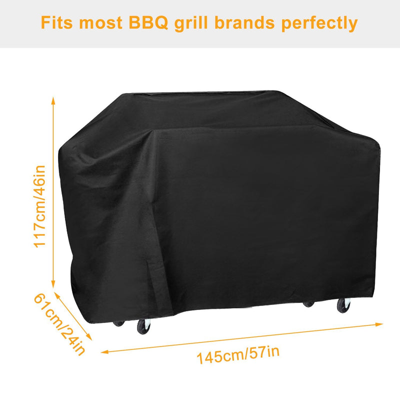 57-Inch Weather Resistant Barbecue Grill Cover Garden & Patio - DailySale