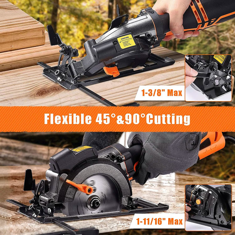 5.8A 3500RPM Mini Circular Saw Household Appliances - DailySale