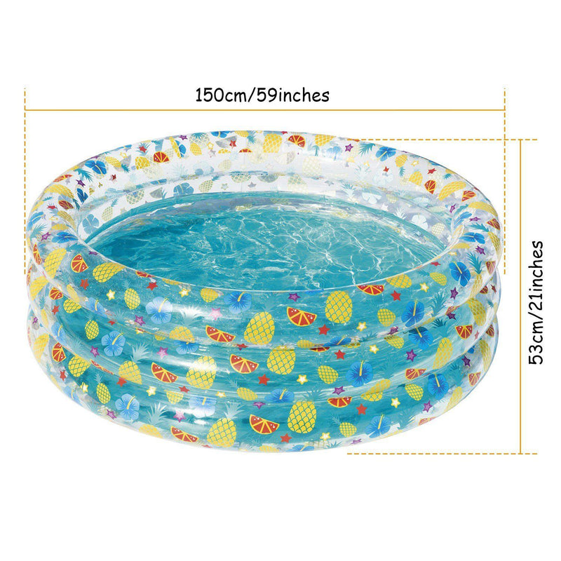 59x21" Inflatable Swimming Pool Sports & Outdoors - DailySale