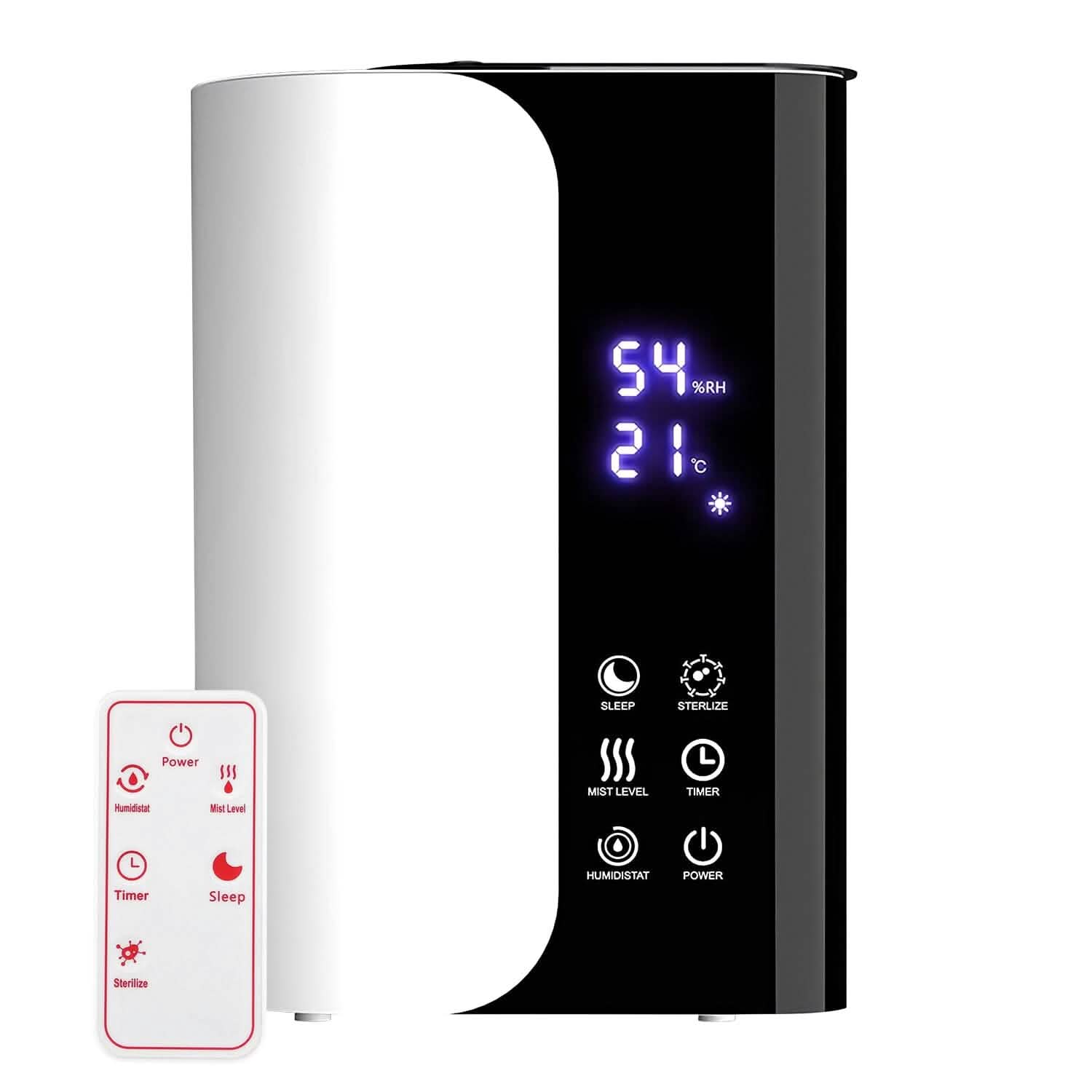 5L Gal Humidifier Top Fill Cool Mist with Essential Oils Diffuser Filter Wellness - DailySale